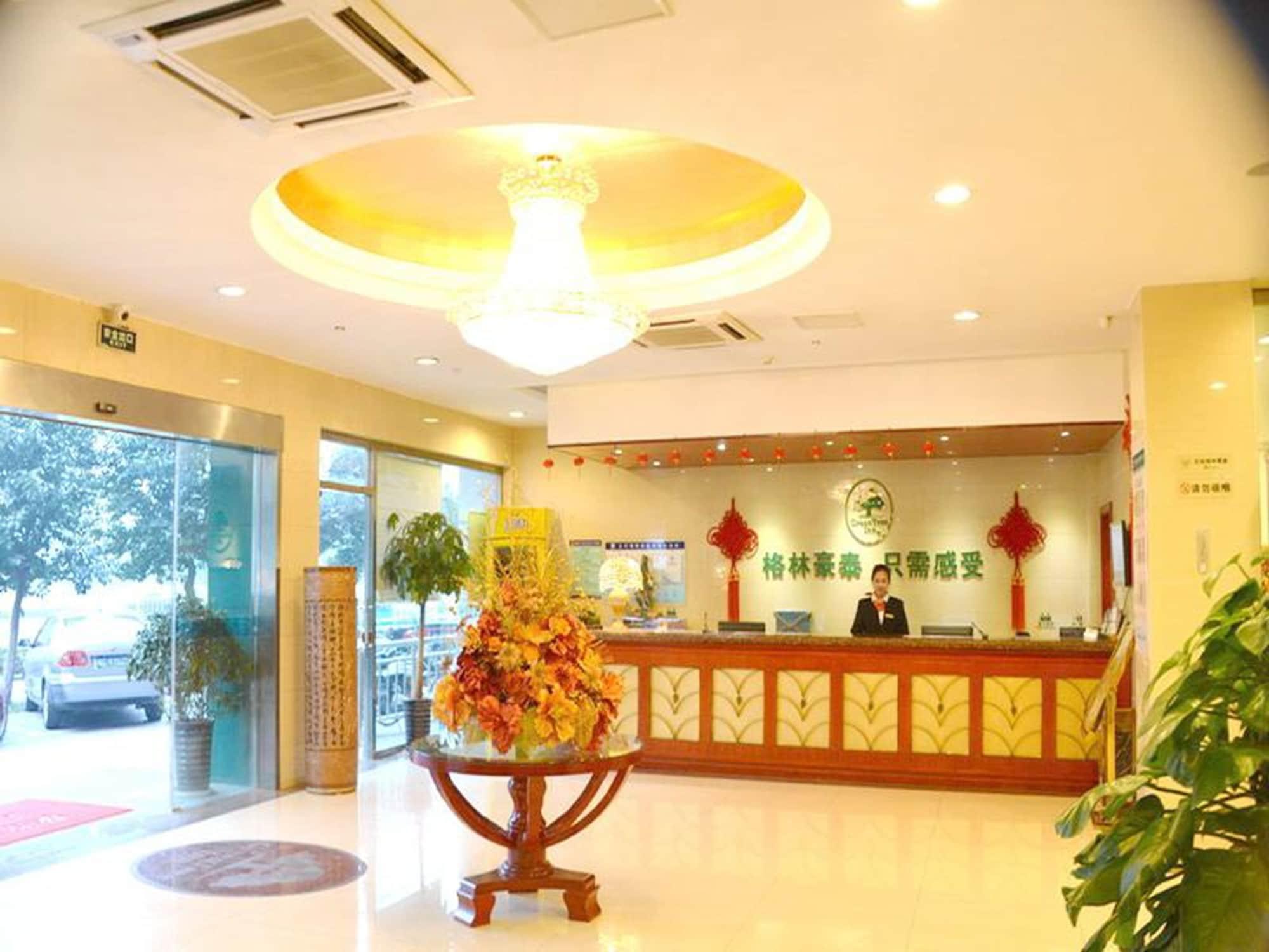 Greentree Inn Anhui Bengbu Longhu Express Hotel Exterior foto