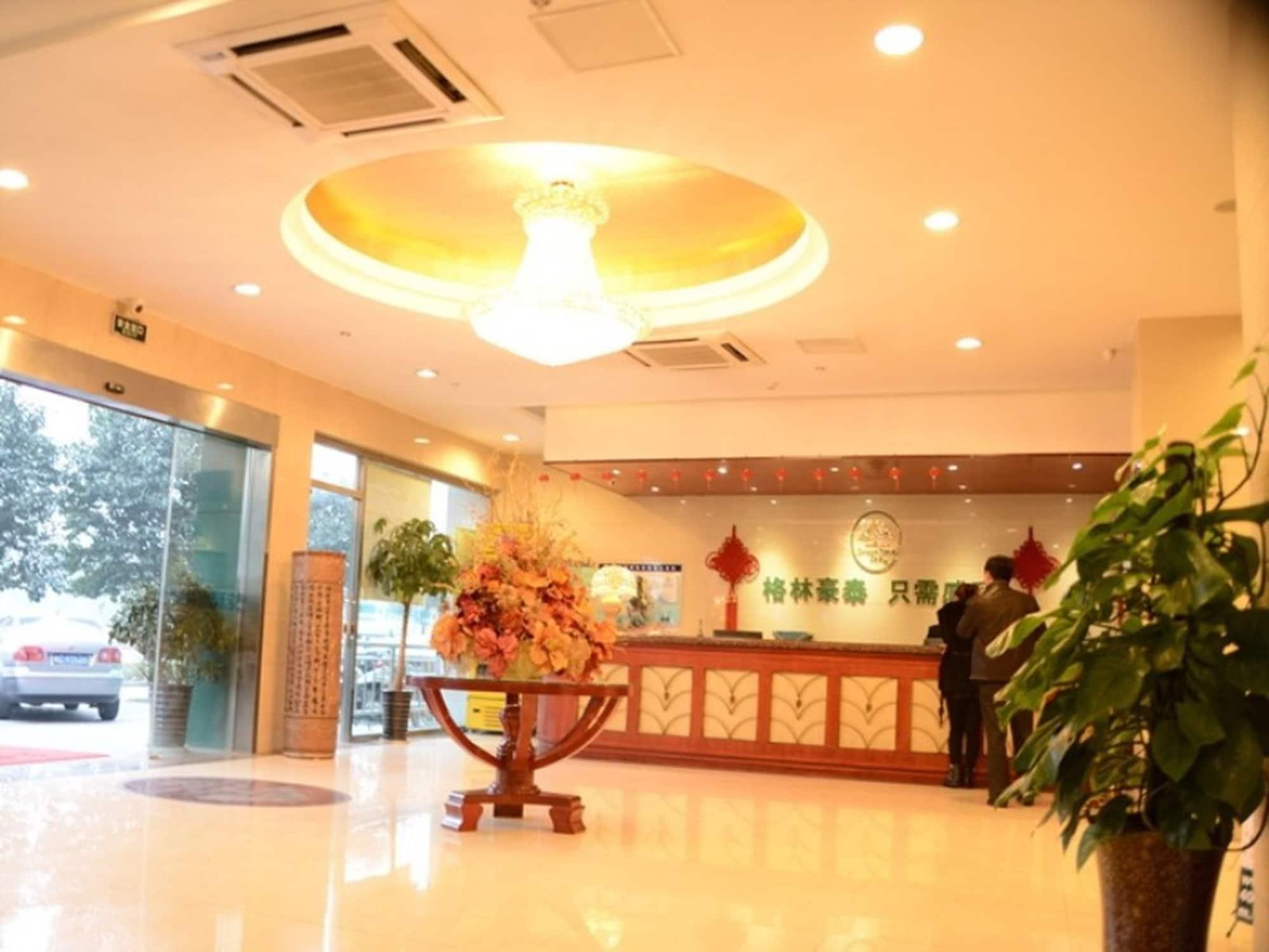 Greentree Inn Anhui Bengbu Longhu Express Hotel Exterior foto