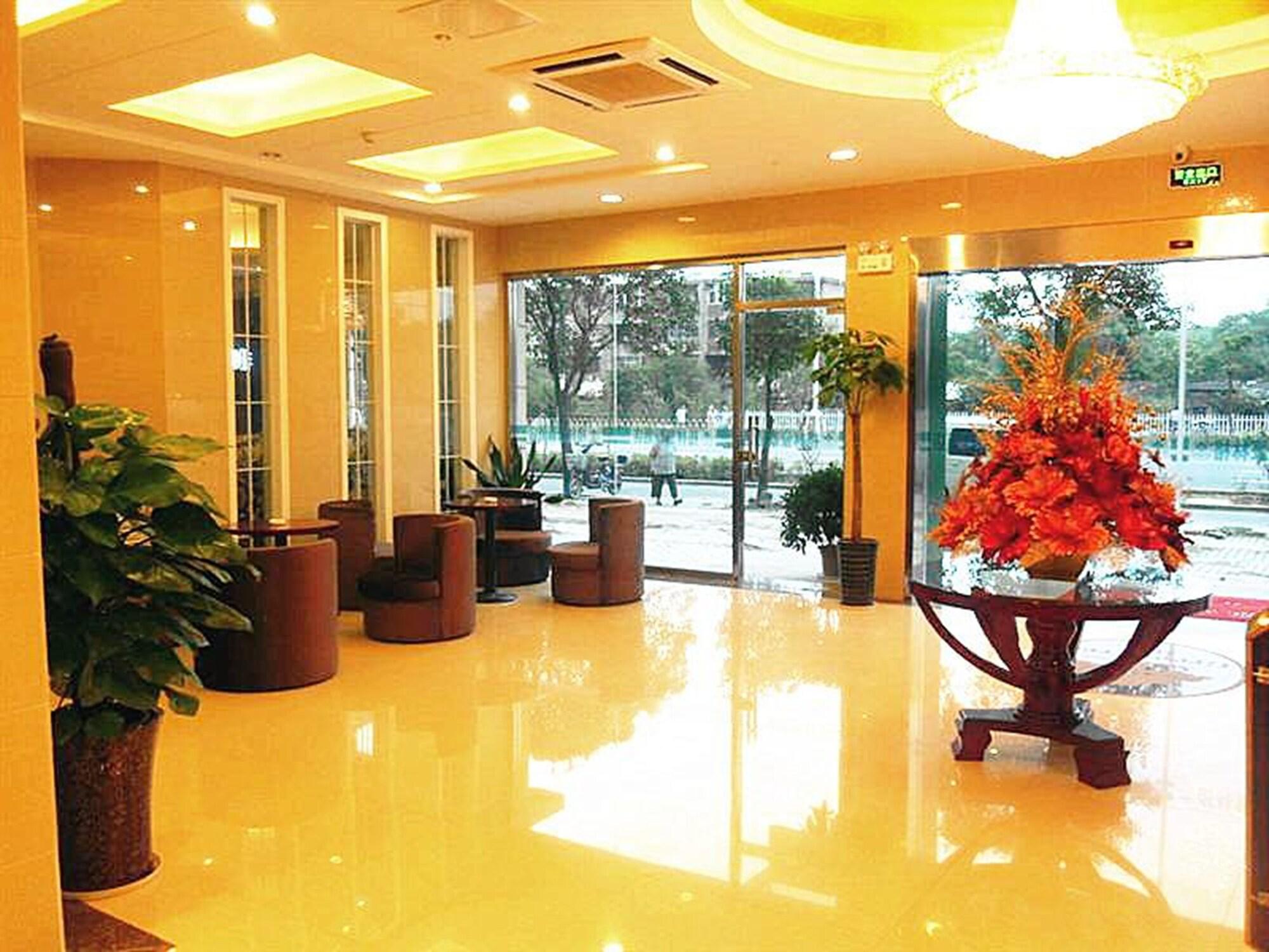 Greentree Inn Anhui Bengbu Longhu Express Hotel Exterior foto